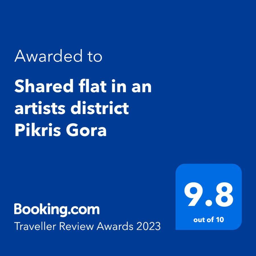 Ferienwohnung Shared Flat In An Artists District Pikris Gora Tbilisi Exterior foto